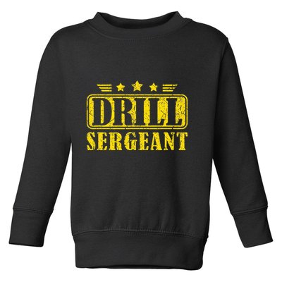 Drill Sergeant A Drill Team Or Warrant Officer Toddler Sweatshirt