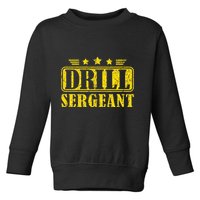 Drill Sergeant A Drill Team Or Warrant Officer Toddler Sweatshirt
