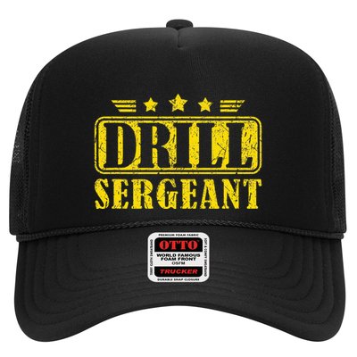 Drill Sergeant A Drill Team Or Warrant Officer Trucker Hat