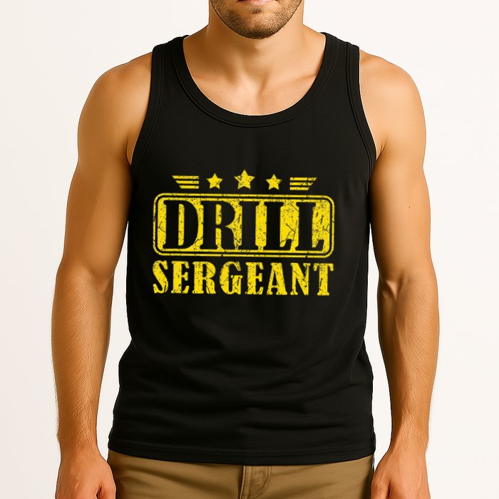 Drill Sergeant A Drill Team Or Warrant Officer Tank Top