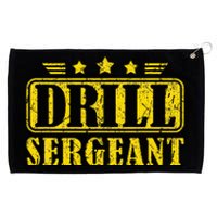 Drill Sergeant A Drill Team Or Warrant Officer Grommeted Golf Towel