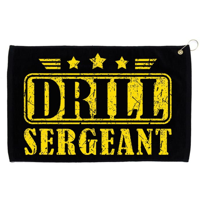 Drill Sergeant A Drill Team Or Warrant Officer Grommeted Golf Towel