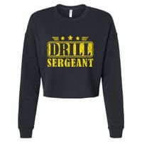 Drill Sergeant A Drill Team Or Warrant Officer Cropped Pullover Crew
