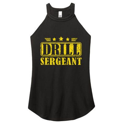 Drill Sergeant A Drill Team Or Warrant Officer Women's Perfect Tri Rocker Tank