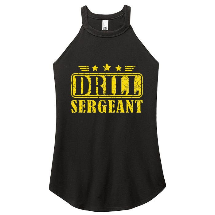 Drill Sergeant A Drill Team Or Warrant Officer Women's Perfect Tri Rocker Tank
