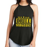 Drill Sergeant A Drill Team Or Warrant Officer Women's Perfect Tri Rocker Tank