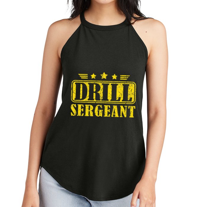 Drill Sergeant A Drill Team Or Warrant Officer Women's Perfect Tri Rocker Tank