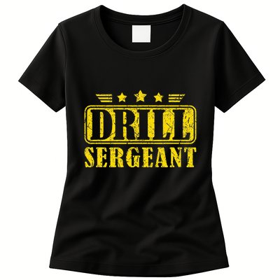 Drill Sergeant A Drill Team Or Warrant Officer Womens T-Shirt