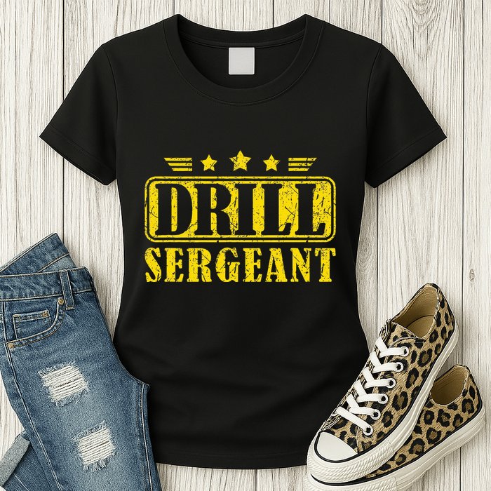 Drill Sergeant A Drill Team Or Warrant Officer Womens T-Shirt