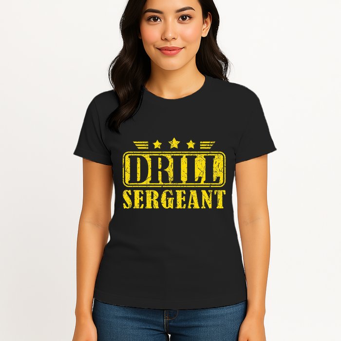 Drill Sergeant A Drill Team Or Warrant Officer Womens T-Shirt