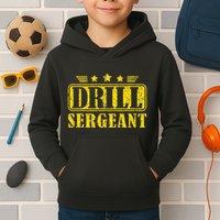 Drill Sergeant A Drill Team Or Warrant Officer Kids Hoodie