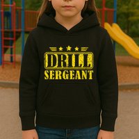 Drill Sergeant A Drill Team Or Warrant Officer Kids Hoodie