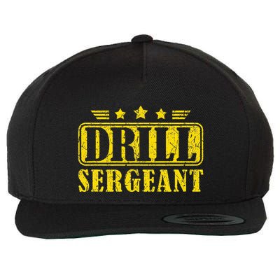 Drill Sergeant A Drill Team Or Warrant Officer Wool Snapback Cap