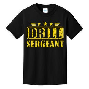 Drill Sergeant A Drill Team Or Warrant Officer Kids T-Shirt