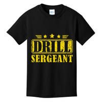 Drill Sergeant A Drill Team Or Warrant Officer Kids T-Shirt