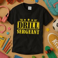 Drill Sergeant A Drill Team Or Warrant Officer Kids T-Shirt