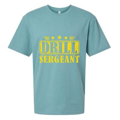 Drill Sergeant A Drill Team Or Warrant Officer Sueded Cloud Jersey T-Shirt