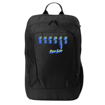 Down Syndrome Awareness Day More Love Lucky Few Trisomy 21 Gift City Backpack