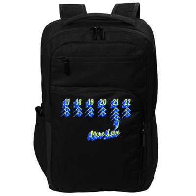 Down Syndrome Awareness Day More Love Lucky Few Trisomy 21 Gift Impact Tech Backpack