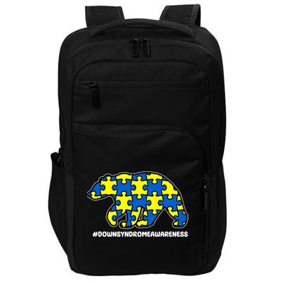 Down Syndrome Awareness Bear Impact Tech Backpack