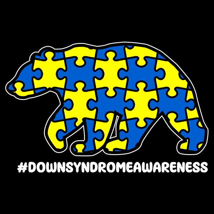 Down Syndrome Awareness Bear Impact Tech Backpack