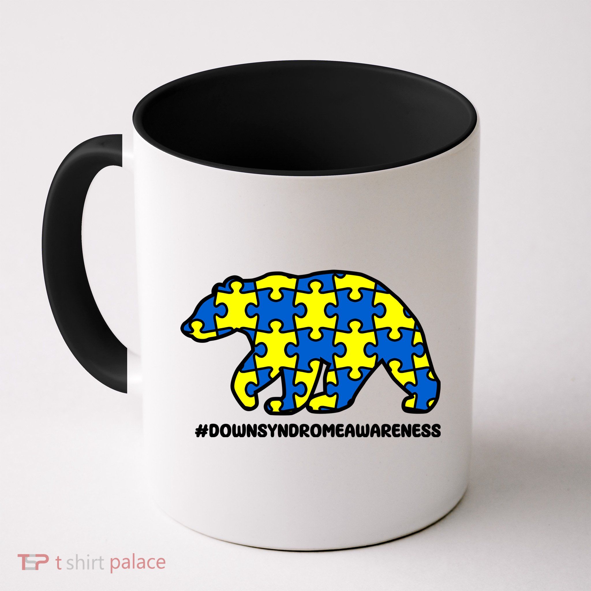 Down Syndrome Awareness Bear Mug