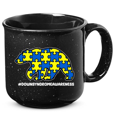 Down Syndrome Awareness Bear 15oz Campfire Ceramic Mug