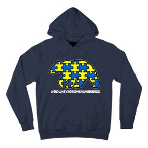 Down Syndrome Awareness Bear Hoodie