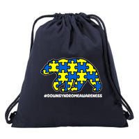 Down Syndrome Awareness Bear Drawstring Bag
