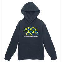 Down Syndrome Awareness Bear Urban Pullover Hoodie