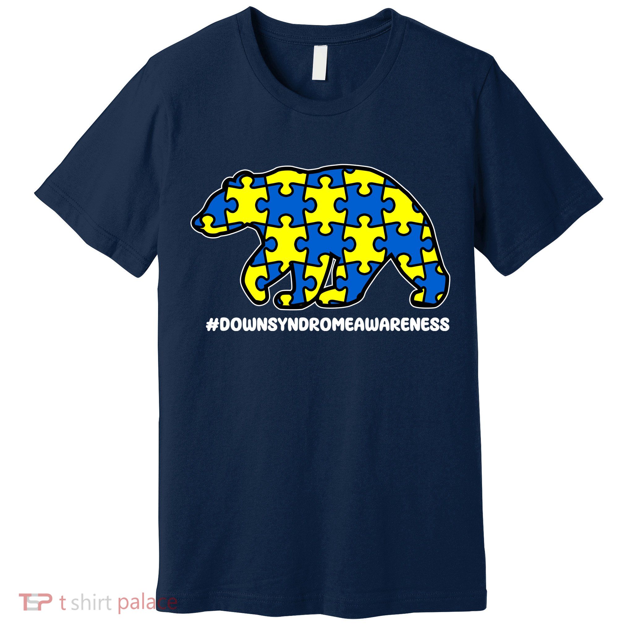 Down Syndrome Awareness Bear Premium T-Shirt