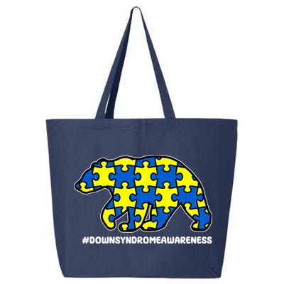 Down Syndrome Awareness Bear 25L Jumbo Tote