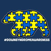 Down Syndrome Awareness Bear Baby Bodysuit