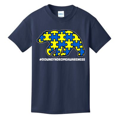 Down Syndrome Awareness Bear Kids T-Shirt