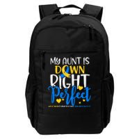 Down Syndrome Awareness My Aunt Is Down Right Perfect Daily Commute Backpack