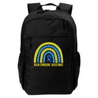 Down Syndrome Acceptance Rainbow Ribbon  Backpack