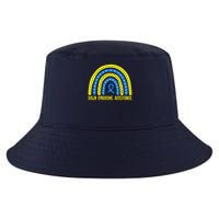 Down Syndrome Acceptance Rainbow Ribbon  Cool Comfort Performance Bucket Hat