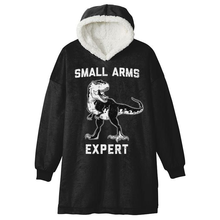 Dinosaur Small Arms Expert Hooded Wearable Blanket
