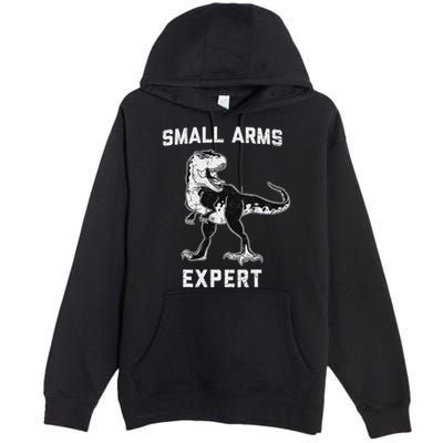 Dinosaur Small Arms Expert Premium Pullover Hoodie