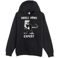 Dinosaur Small Arms Expert Premium Pullover Hoodie