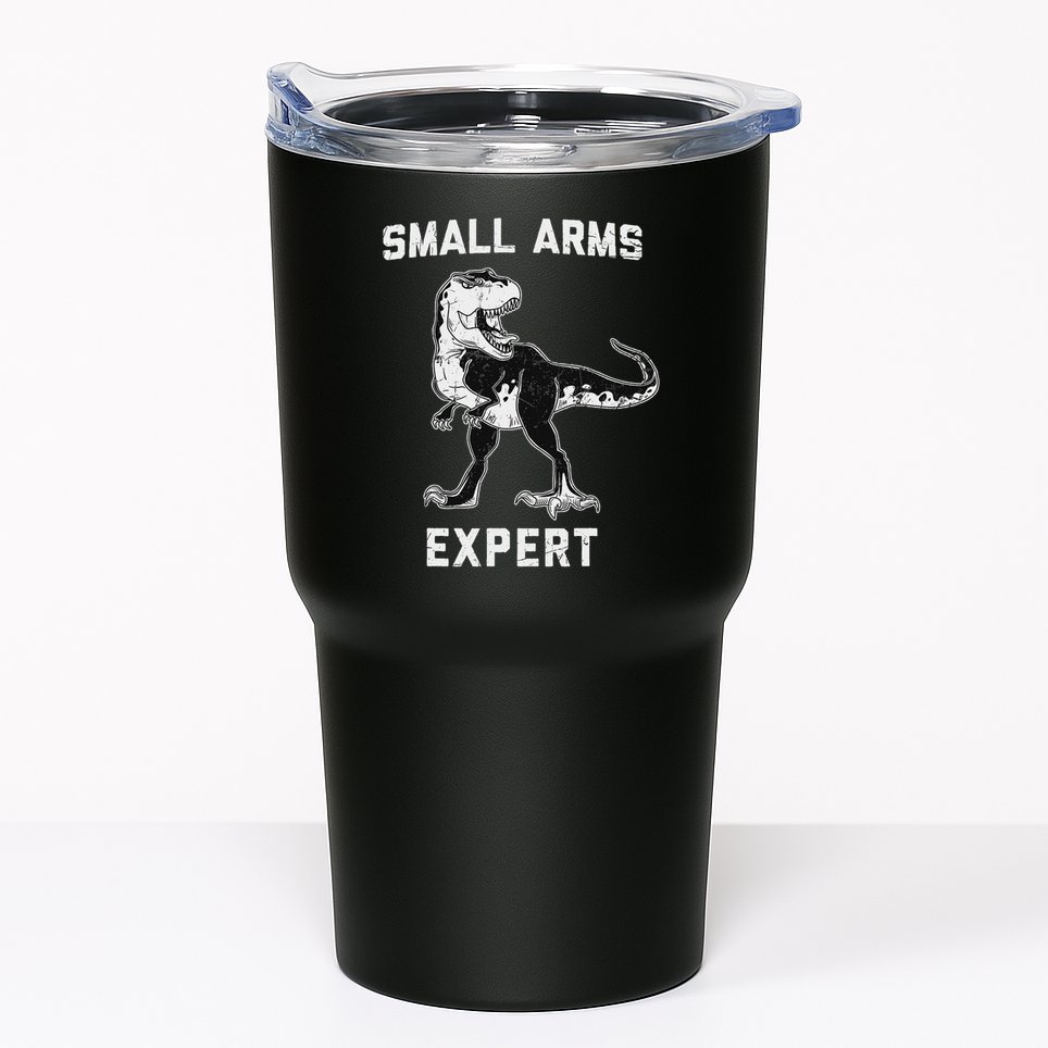 Dinosaur Small Arms Expert Tumbler