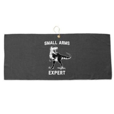 Dinosaur Small Arms Expert Large Microfiber Waffle Golf Towel