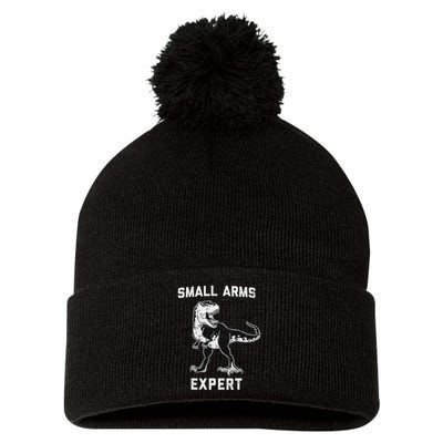 Dinosaur Small Arms Expert Pom Pom 12in Knit Beanie