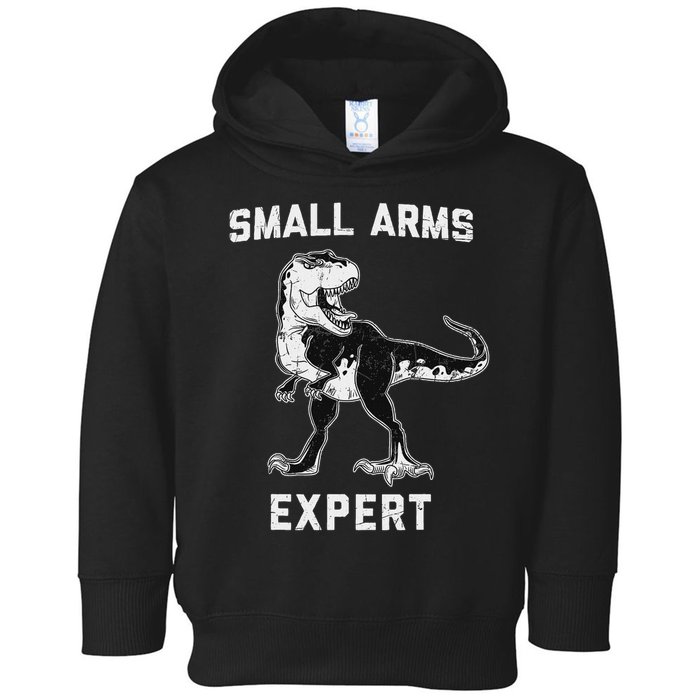 Dinosaur Small Arms Expert Toddler Hoodie