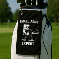 Dinosaur Small Arms Expert Golf Towel