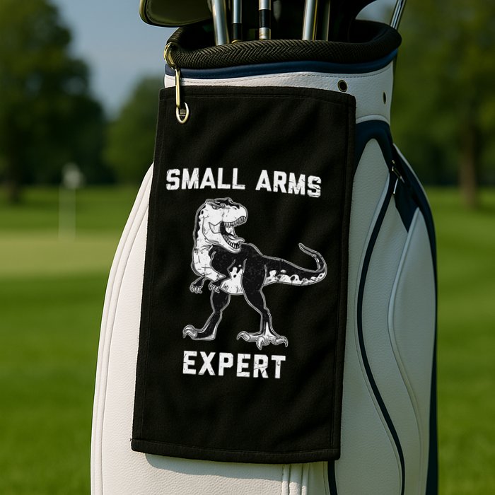 Dinosaur Small Arms Expert Golf Towel