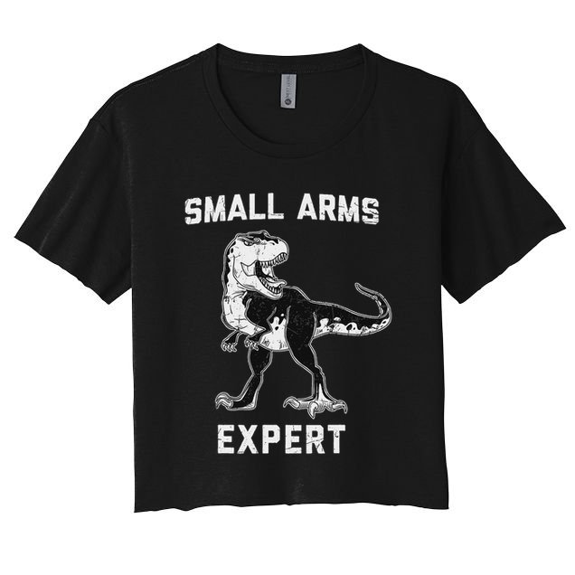 Dinosaur Small Arms Expert Crop Top