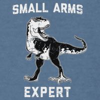 Dinosaur Small Arms Expert Garment-Dyed Sweatshirt