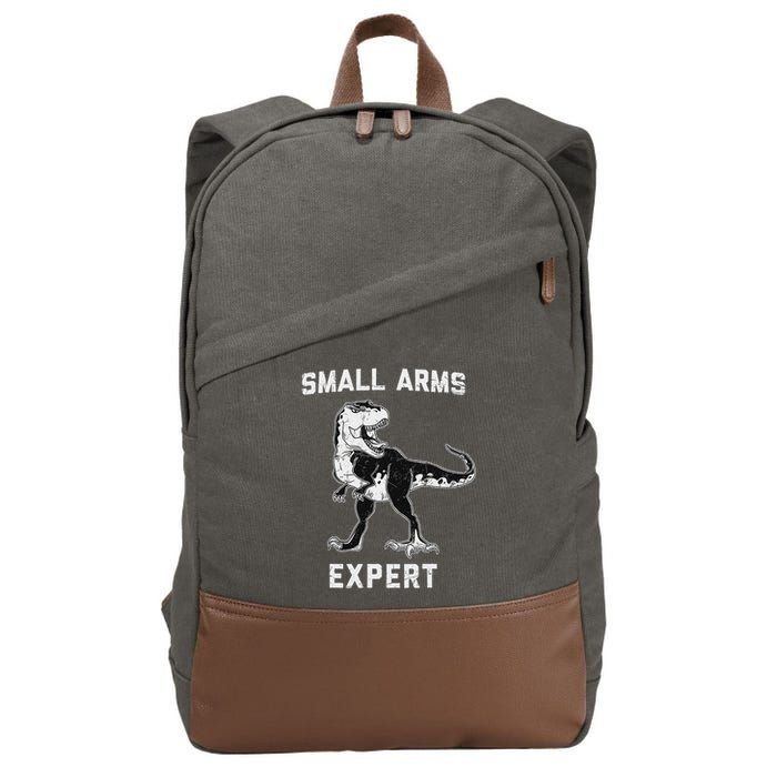 Dinosaur Small Arms Expert Cotton Canvas Backpack