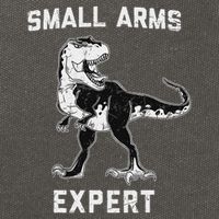 Dinosaur Small Arms Expert Cotton Canvas Backpack